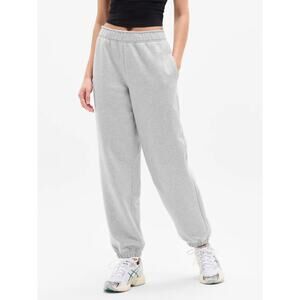 Athleta Forever Fleece Jogger Sweatpants Heather Gray Size Small